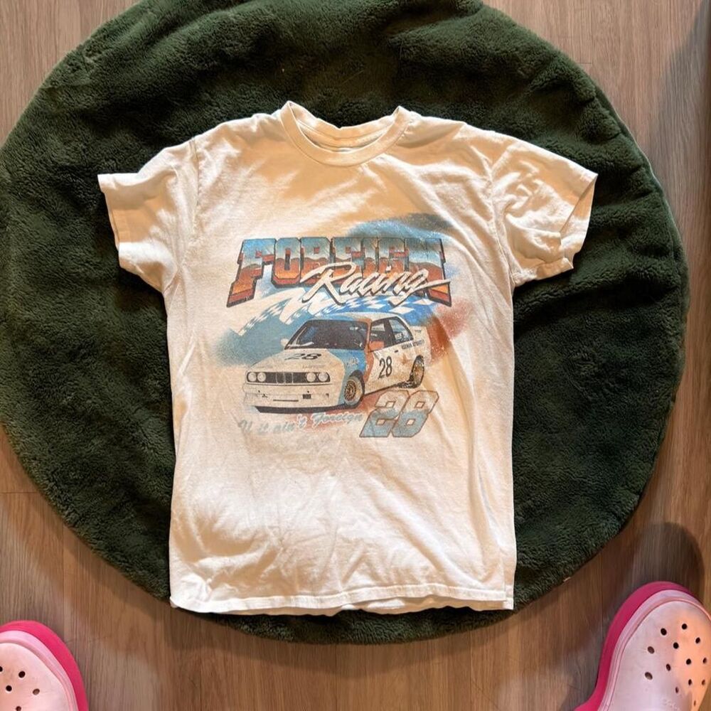 Unbranded Men's White and Cream T-shirt